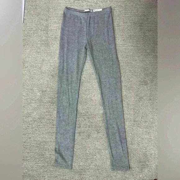 SO Leggings Gray Knit Stretch Casual Athleisure Basic Everyday Size S - Picture 1 of 5